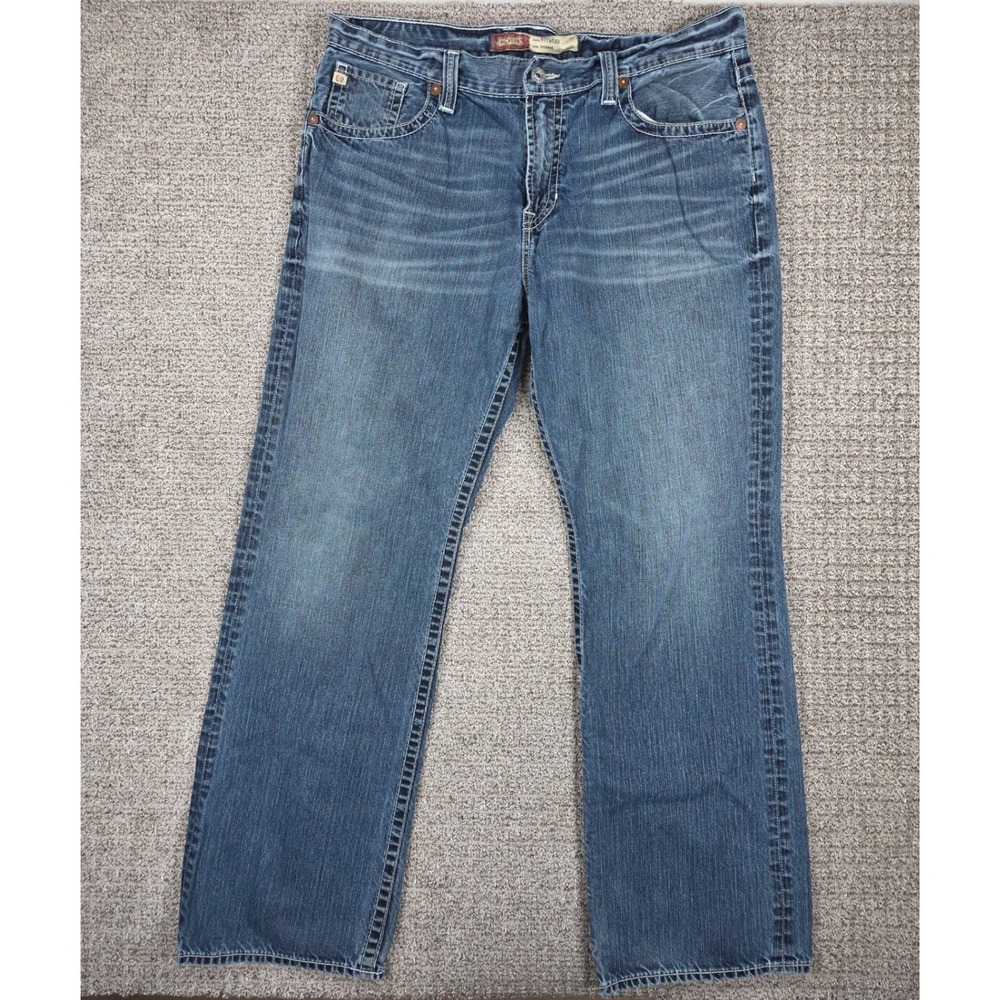 Big Star Voyager Relaxed‎ Fit Jeans Mens 40L 40x33 Blue Denim Straight Leg Pants